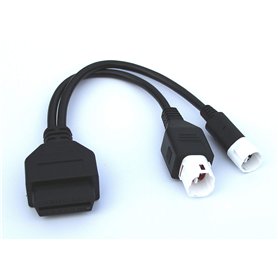 Proscan Adaptateur de câble de diagnostic automobile 4 broches vers OBD2