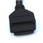 Proscan Adaptateur de câble de diagnostic automobile 4 broches vers OBD2
