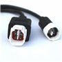 Proscan Adaptateur de câble de diagnostic automobile 4 broches vers OBD2