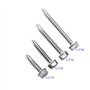 NUZAMAS Lot de 50 vis auto-perceuses en acier inoxydable 304 avec rondelle pour bois, métal 4,2 x 19 mm