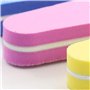 Lot de 12 blocs de ponçage à ongles en forme de losange et polissoir double face pour repousse-cuticules Rose 100/180