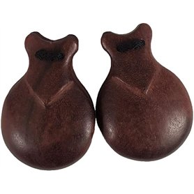 Castagnette en bois standard noyer nº4 junior