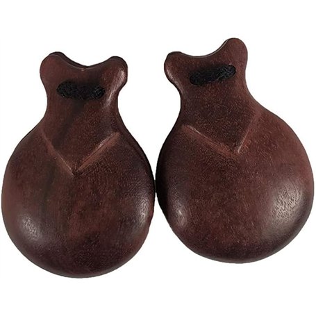 Castagnette en bois standard noyer nº4 junior