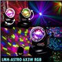 Ibiza light - JEU DE LUMIERE LYRE LMH-ASTRO LED AUTO MUSIC BAR CLUB DISCO SOIREE PA SONO ANNIVERSAIRE CADEAUX
