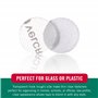 Velcro (R) Marque Attaches 5/8 pièces Attaches Fin, Lot de 75, Transparent