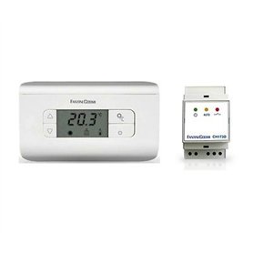 Fantini Cosmi - CH115RF + CH173D - Thermostat électronique radiofréquence à microprocesseur