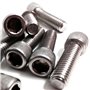 Falcon Workshop Supplies lot de 6 sachets de vis à tête cylindrique hexagonale creuse UNC en acier inoxydable A2 pour Harley