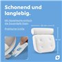 Vesta Lot de 2 coussins de baignoire avec crochets muraux [Testsieger] – Appuie-tête pour la baignoire avec ventouses – Coussin 