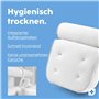 Vesta Lot de 2 coussins de baignoire avec crochets muraux [Testsieger] – Appuie-tête pour la baignoire avec ventouses – Coussin 