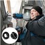 Lot de 30 Ecrou M8, En Acier Inoxydable Écrous à bride Écrous M8 Pour connecter et Fixer Différents Composants (Noir)