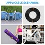 Lot de 12 serre-câbles - 70 cm x 2 cm - Réutilisables - Sangles réglables - Multi-usages - Pour la fixation des câbles, du vélo 
