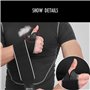 Hually Protège Poignets [1 Paire] Bandage Protection Convenable Droite ou Gauche Unisexe，Protection des Articulations Convient p