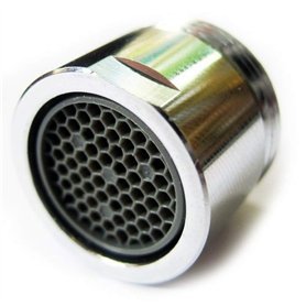 PEPTE Aérateur De Robinet 18 mm Économie d'eau 6 L/Min M18 Mâle + Joint Chromée 640522656523