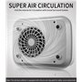 4500RPM Aspirateur de Table Manucure Blanc