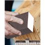 16pcs Éponge de ponçage, Blocs de Ponçage Grossiers et Fins, Cale a poncer kit Polissage, Utilisation Humide et Sèche Grain 36/6