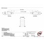DIGITAL SQUARE Câble de port série RS232 3m 9pin Adaptateur DB9/Mâle vers DB9/Femelle pour ordinateur personnel, imprimante, sys