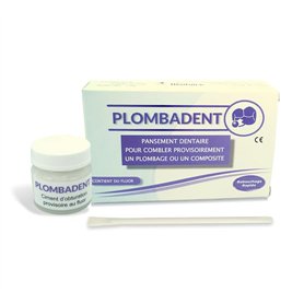 Plomabdent-Pansement dentaire pour boucher une carie