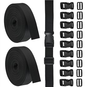 SLTAXAR 2 PCS Sangle Nylon 10m*2.5cm