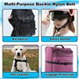 SLTAXAR 2 PCS Sangle Nylon 10m*2.5cm, Sangle Nylon 25mm Noir Boucle Plastique Clip Clips Boucle en Plastique Boucle Attache Rapi