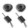 KIT Set pour Focal Auditor ASE-165 ASE165 1 Kit 2 Voies 6,5" 16,5 cm 60 Watts rms 120 Watts Max avec 2 woofers 2 tweeters 2 cros
