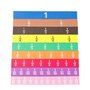 Montessori Lot de 51 calculs fractionnaires magnétiques pour apprendre à compter