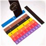 Montessori Lot de 51 calculs fractionnaires magnétiques pour apprendre à compter, pratique des fractions pour l'école