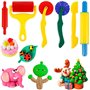 LEXINCHENG Ensemble d'outils de pâte d'argile, jouez avec des Outils de modélisation d'argile de pâte, Set of 6