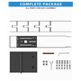 FAOKZE Support pour Aspirateur, Support en Métal D'aspirateur Organisateur Compatible, Stand comme poignée, pour Aspirateur Dyso