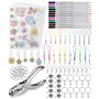 FAOKZE 195 pièces Feuille Plastique Fou