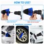 30PCS Nettoyage Voiture, Sac de rangement inclus,Pinceau Detailing Auto,Detailing auto pour le nettoyage des voitures,kit de dét