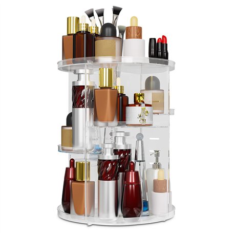 Organisateur Maquillage Rotatif 360 Degrés