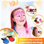 Chennyfun Palette de Maquillage Enfants Kit de Peinture pour Le Visage-17 Grandes peintures, Peinture pour Le Visage et Le Corps
