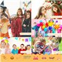 Chennyfun Palette de Maquillage Enfants Kit de Peinture pour Le Visage-17 Grandes peintures, Peinture pour Le Visage et Le Corps