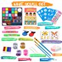 Chennyfun Palette de Maquillage Enfants Kit de Peinture pour Le Visage-17 Grandes peintures, Peinture pour Le Visage et Le Corps