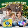 lenbest 2 Pièces Air Power Football - Jouet Enfant 3 4 Ans - Rechargeable Ballon de Foot - Jouet Garcon 5 6 7 8 Ans - LED Footba