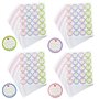 LPAMABA 800 Pcs Etiquettes Autocollantes Bocaux 38mm Etiquettes Autocollantes Etiquettes Autocollantes Personnalisées Étiquettes