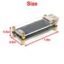 Treedix Testeur USB type C vers type A QC PD3.0 Module de déclenchement avec écran LCD Type-C Interface femelle 5 V 9 V 12 V 15 