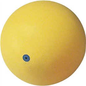 WV Multiball Ballon de gymnastique en caoutchouc naturel Jaune 15 cm