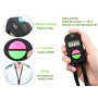 Hitopin 4PCS Compteur Électronique Numérique à la Main, Compteur de Sports de Golf, Clicker Électronique d'Ajout de Soustraction