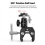 SMALLRIG Super Clamp Mount avec Adaptateur de Griffe à Rotule et Cool Clamp - 1124