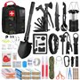 ABPIR Kit de survie 170 pièces pour traumatisme avec accessoires médicaux pour aventure en plein air