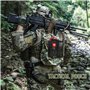 ABPIR Kit de survie 170 pièces pour traumatisme avec accessoires médicaux pour aventure en plein air, camping, randonnée, randon