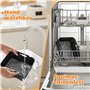 Accessoires Air Fryer pour Moulinex Easy Fry Dual 5,2/3,1L, Moule Silicone Réutilisable Sans BPA, Moule Pain, Pour Philips Airfr