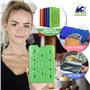 Lot de 4 packs de glace pour déjeuner - Réutilisables - Congélation et voyage froid - Pour le travail, l'école, le pique-nique o