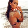 Transfert Temporaire Métalliques Tatouages Pour Les Femmes Teens Filles - 8 Feuilles Or Argent Tatouage Temporaire Briller Bijou