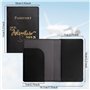 Bubuyun Pochette Passeport et 2 Étiquette Valise, Étiquettes d'Identification de Valise Couverture de Passeport, Étiquette Valis