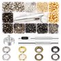 Bubuyun 400PCS Trousse à Oeillets 5mm
