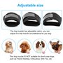 WuGu Museliere pour Chiens, Muselière en Nylon Réglable, Muselières Chiens Confortable et Respirant, Convient aux Chiens de Tail