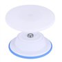 Xinlie Plateau Tournant Gateaux et 3 Outils de Lissage pour Fondant Gâteau Plaque Pivotante Plateau Gateaux Spatule Patisserie P