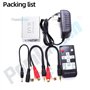 Mini DVR CCTV 1 canal pour enregistreurs vidéo avec appareil photo numérique en temps réel pour véhicules, cartes SD Mini DVR HD